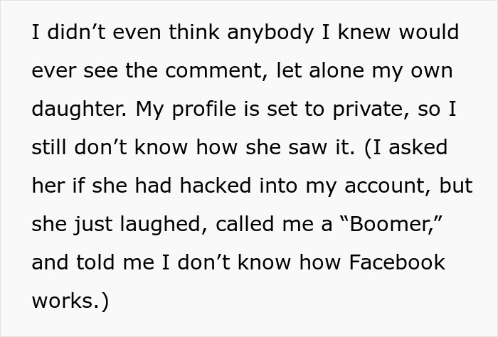 Daughter Decides To Skip Christmas Over Joke Her Mom Made 2 Years Ago, Mom Asks For Advice Daughter Decides To Skip Christmas Over Joke Her Mom Made 2 Years Ago, Mom Asks For Advice