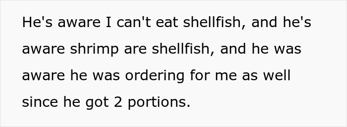 “AITA For Telling My Boyfriend To Order 'Whatever He Wants', Then Getting Upset With His Choice?” “AITA For Telling My Boyfriend To Order 'Whatever He Wants', Then Getting Upset With His Choice?”