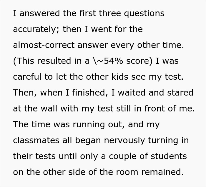"With 5 Minutes Left, I Grabbed A New Test": Student Gets Revenge On Cheating Classmates