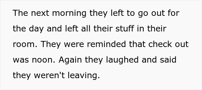 Guests Think They Can Outsmart Their Hotel, Are Shocked To See Their Bags Packed At The Front Desk