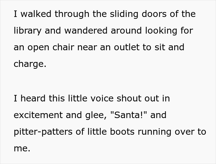 Entitled Mom Demands Guy Leave Library Because He Looks Like Santa
