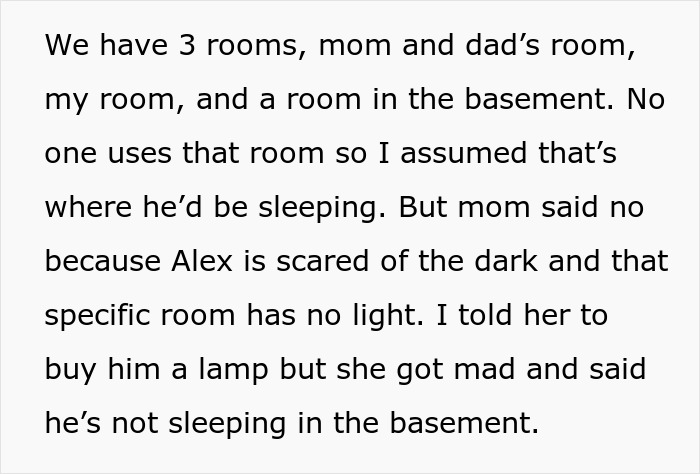 Daughter Refuses To Share Her Bedroom With Mom&rsquo;s 14 Y.O. Brother, Parents Are Furious