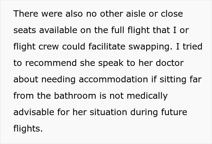 Flight Attendants Refuse To Mediate When Pregnant Woman Demands To Swap Seats, Man Says He Needs It Flight Attendants Refuse To Mediate When Pregnant Woman Demands To Swap Seats, Man Says He Needs It