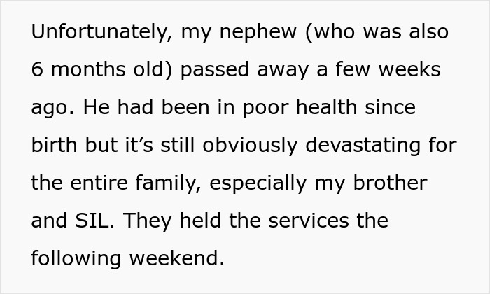 Couple’s Asked Not To Bring Their Baby Along To Another Baby’s Funeral, Woman Insists On Doing So Couple’s Asked Not To Bring Their Baby Along To Another Baby’s Funeral, Woman Insists On Doing So