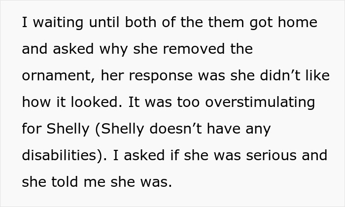 Woman Is Mad Her DIL Took Down The Colorful Decorations She Put Up In Her Home