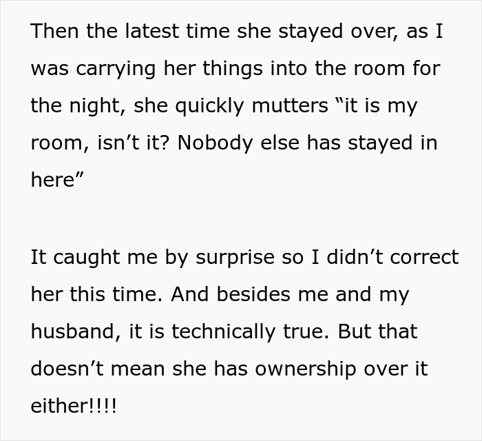 &ldquo;It Is My Room&rdquo;: Mom Refuses To Accept That Daughter&rsquo;s Guest Room Is Not Just Hers