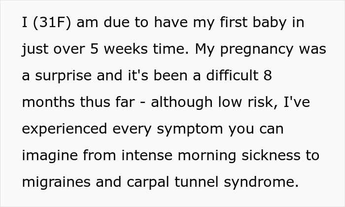 Woman Shares Her Delusional Parents Want Her To Have A C-Section So It Will Fit Their Plans