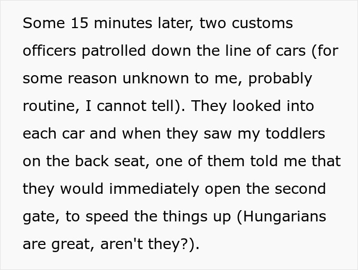 Selfish Jerks Cut In Line In Front Of Mother With Kids At Customs Border, Get Instant Karma Selfish Jerks Cut In Line In Front Of Mother With Kids At Customs Border, Get Instant Karma