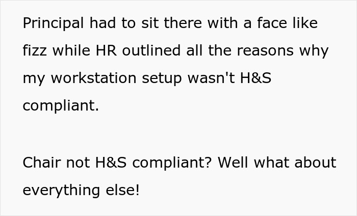 Teacher Makes A DIY Chair From A Car Seat But Principal Replaces It With A Cheap One, Regrets It