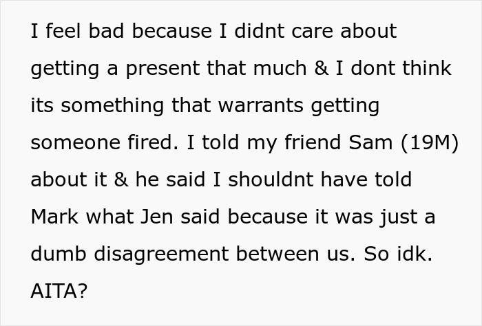 Man&rsquo;s Uncomfortable Gift Exchange With Devout Christian Ends In Worker Getting Fired