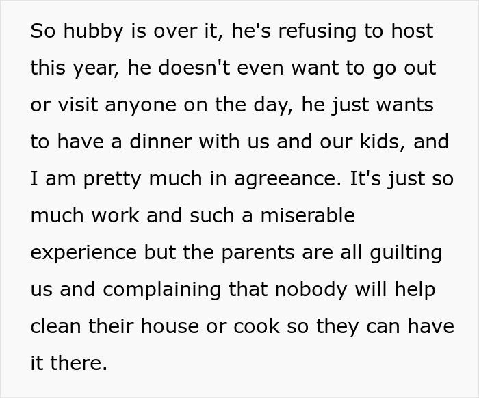 Family Tired Of Hosting Ungrateful Relatives For Christmas Decide To Cancel, Drama Ensues