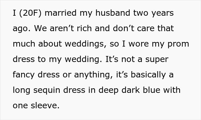&ldquo;AITA For Wearing My Wedding Dress To Someone Else&rsquo;s Wedding?&rdquo;
