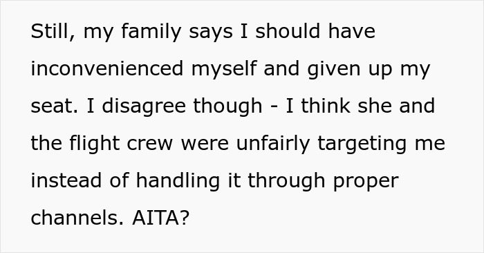 Flight Attendants Refuse To Mediate When Pregnant Woman Demands To Swap Seats, Man Says He Needs It Flight Attendants Refuse To Mediate When Pregnant Woman Demands To Swap Seats, Man Says He Needs It
