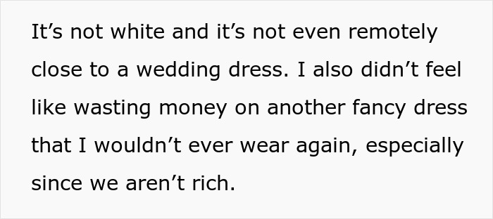 &ldquo;AITA For Wearing My Wedding Dress To Someone Else&rsquo;s Wedding?&rdquo;