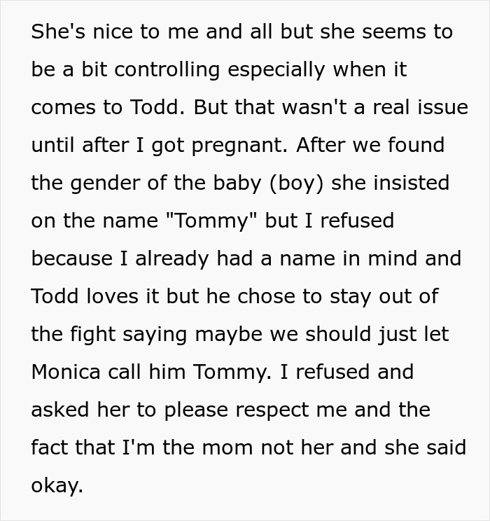 Woman Decides To Pick A Name For Her SIL's Unborn Baby, Her Christmas Party Gets Boycotted In Return 