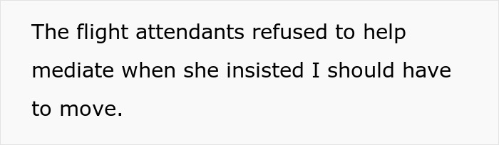 Flight Attendants Refuse To Mediate When Pregnant Woman Demands To Swap Seats, Man Says He Needs It Flight Attendants Refuse To Mediate When Pregnant Woman Demands To Swap Seats, Man Says He Needs It