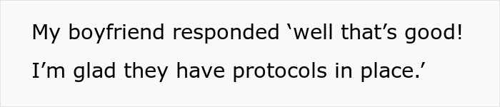 “AITA For Telling My Boyfriend What The Nurses Said To Me When They Took Me Into A Private Room?” “AITA For Telling My Boyfriend What The Nurses Said To Me When They Took Me Into A Private Room?”