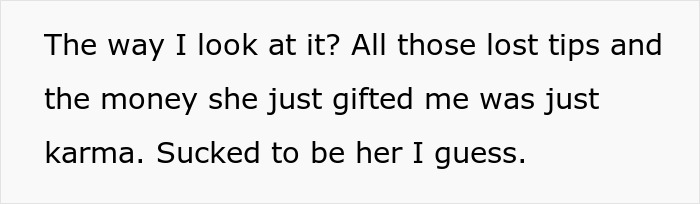 Worst Customer Gets A Taste Of Karma After Bartender Becomes Her Client Worst Customer Gets A Taste Of Karma After Bartender Becomes Her Client