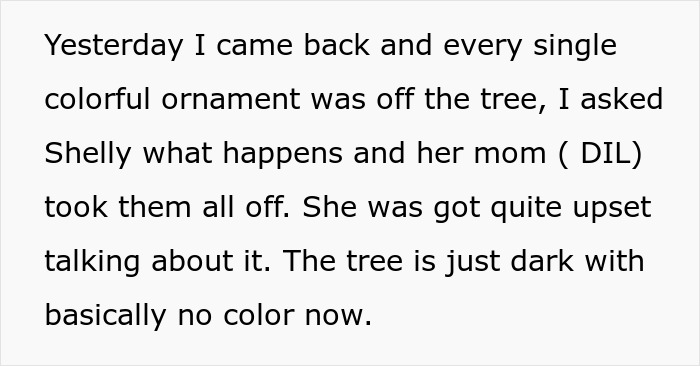 Woman Is Mad Her DIL Took Down The Colorful Decorations She Put Up In Her Home