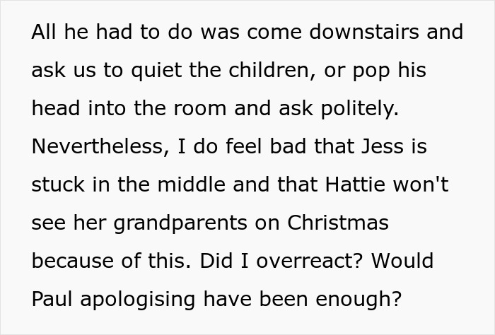 “Nobody Shouts At My Child”: Woman Accused Of Ruining Christmas After Family Gets Banned “Nobody Shouts At My Child”: Woman Accused Of Ruining Christmas After Family Gets Banned