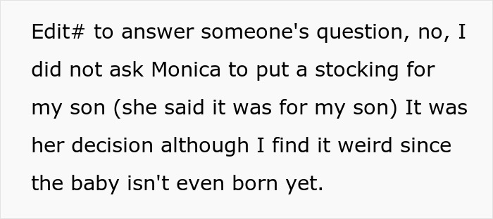 Woman Decides To Pick A Name For Her SIL's Unborn Baby, Her Christmas Party Gets Boycotted In Return 