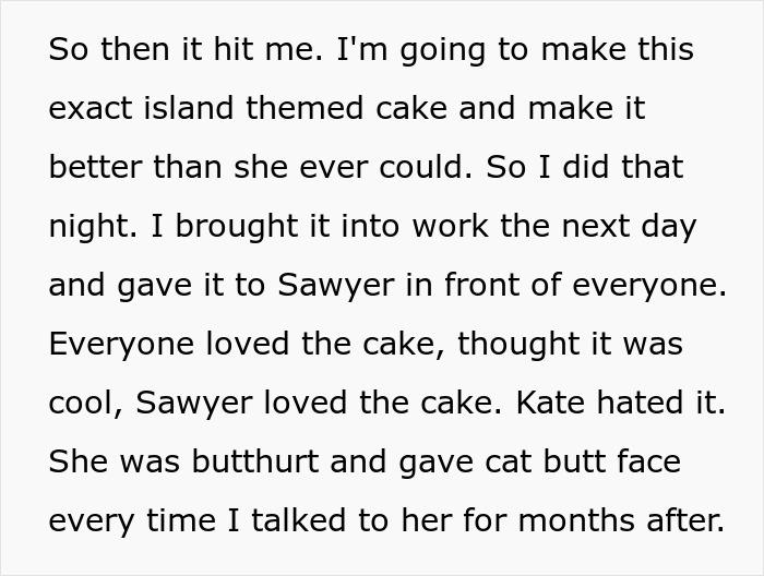 Boss Serves Ill Worker With Ultimatum, She Serves Her Work Lover A Cake As Petty Revenge