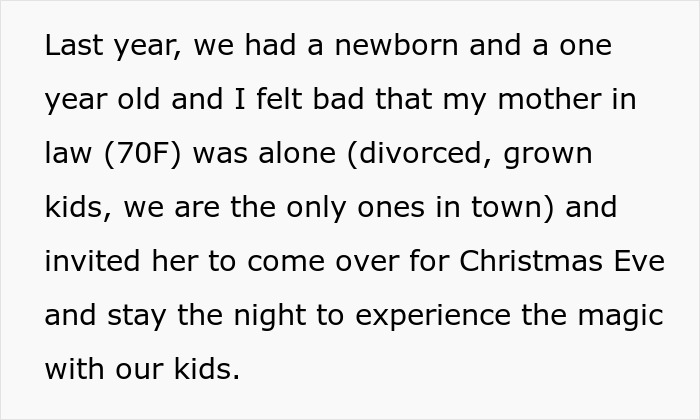 Overbearing MIL Made Whole Christmas About Herself Last Year And This Year Got Uninvited