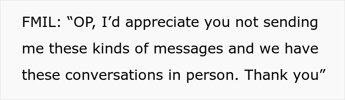 Mom Tells MIL About Her Son's Boundaries Through Texts, She Calls Her A Coward