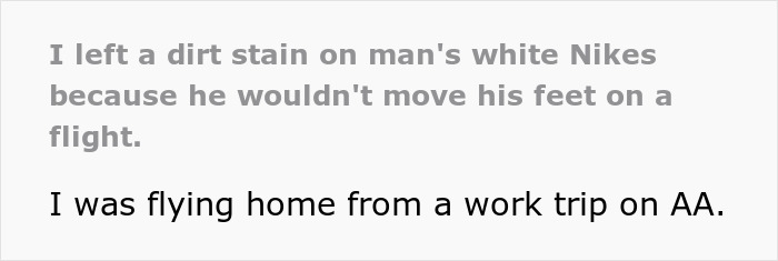 Man Thinks He Can Get Away With Stealing Woman&rsquo;s Legroom On Flight, Regrets It