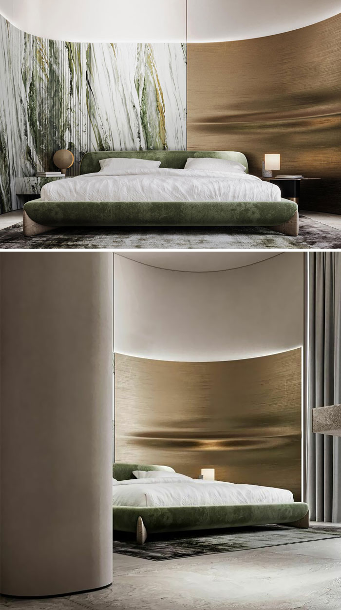 A Master Bedroom That Enchants With Quiet Elegance, Just Like The Rest Of Villa Monsella