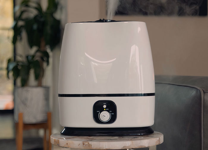 Humidifier on the chair