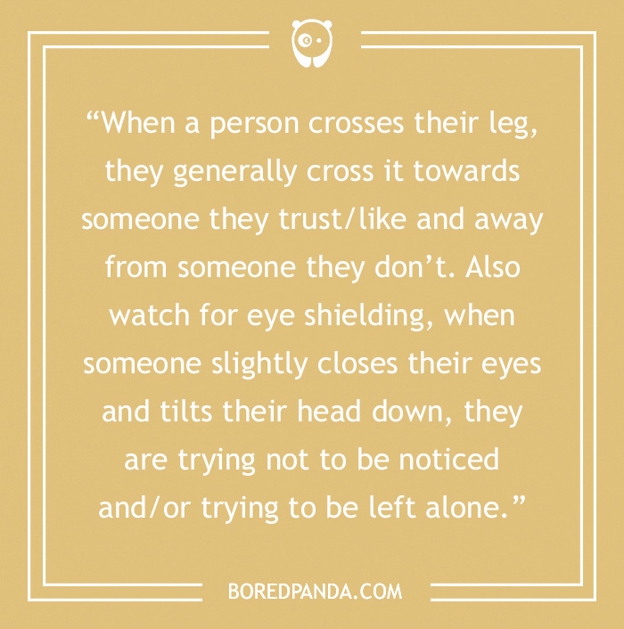 49 Body Language Tips That People In This Online Thread Swear By