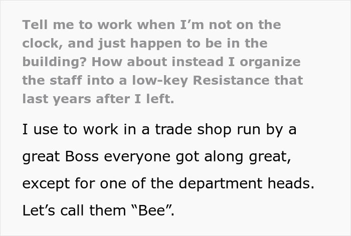 Woman’s Malicious Compliance Against Boss Works So Well, Others Can’t Help But Join In Woman’s Malicious Compliance Against Boss Works So Well, Others Can’t Help But Join In