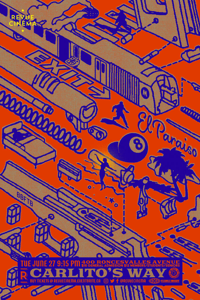 "Carlito's Way" Movie Screening Poster