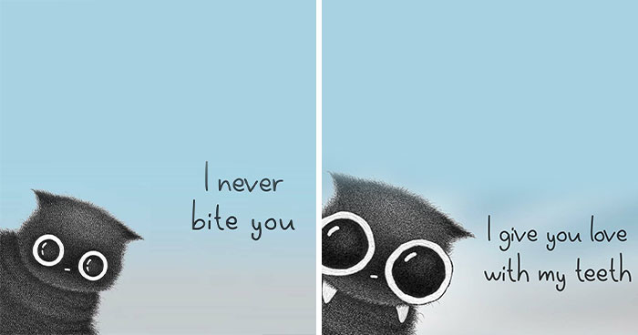 30 Times This Artist Made Illustrations That Capture The Essence Of Cats Perfectly (New Pics)