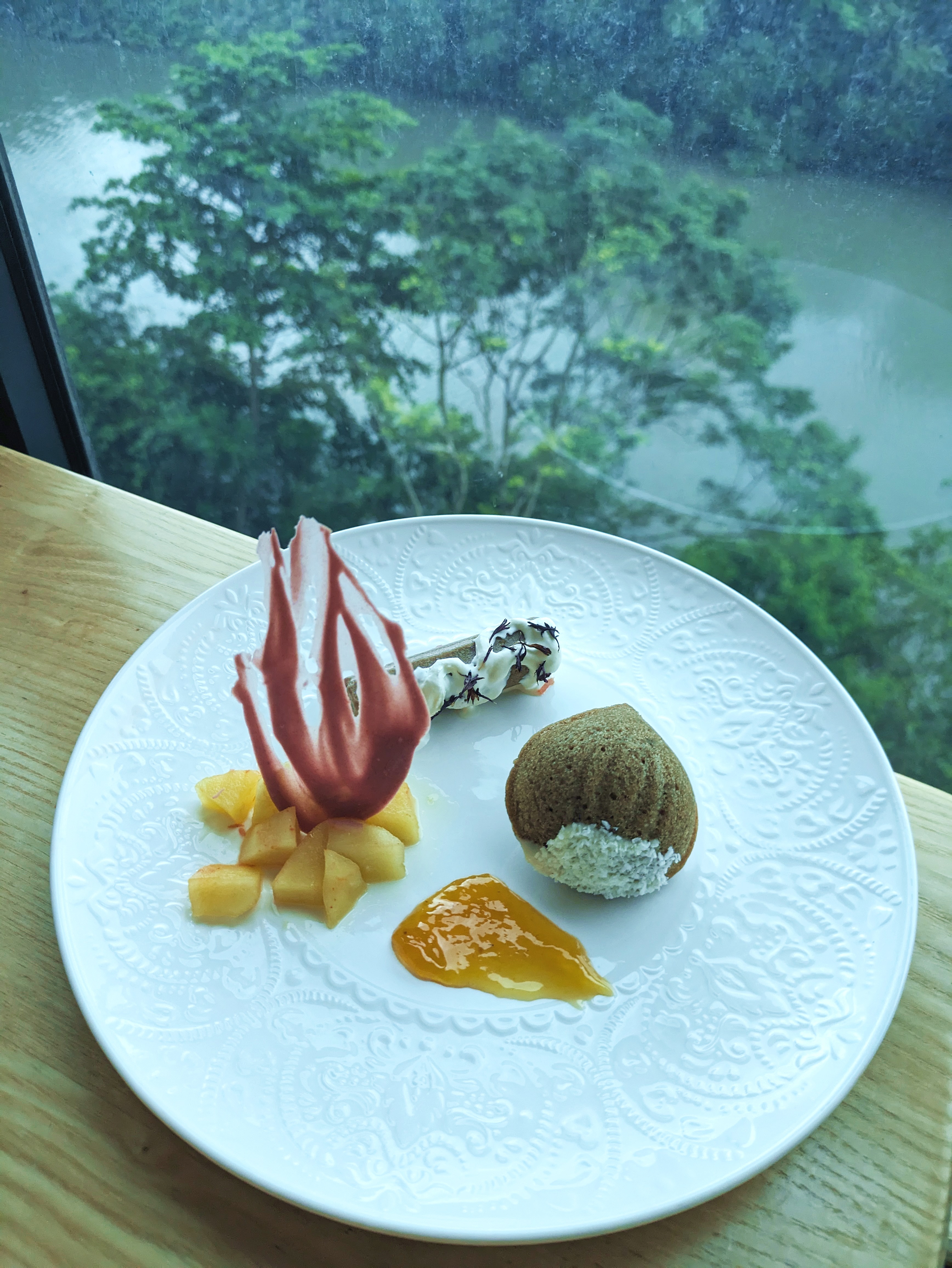 ‘chestnuts Roasting On An Open Fire’ Dessert