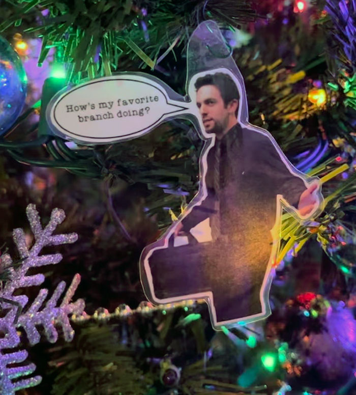 Christmas Ornament I Made Last Year. Handed Out Some To My Friends Who Are Also Fans. They Were Well-Received