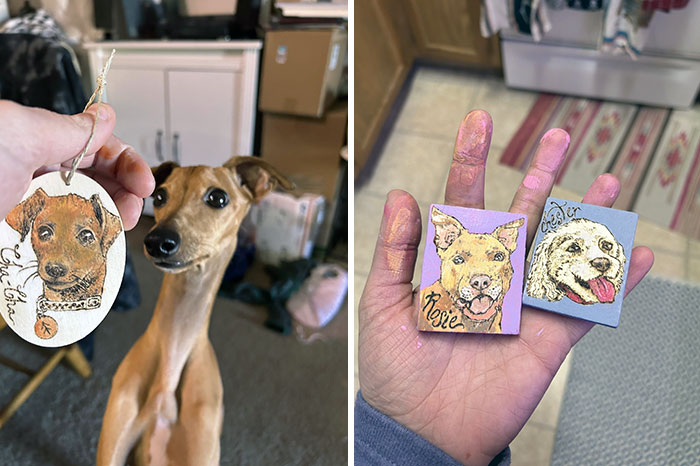 Some Pet Ornaments I’ve Made For The Holiday Season