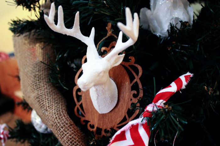 Deer Head Ornament