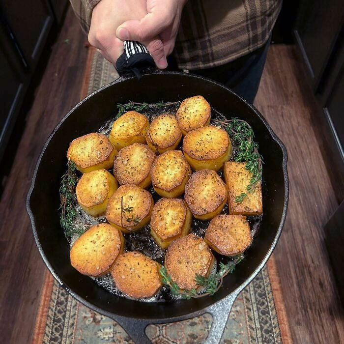 Fondant Potatoes For Christmas Dinner