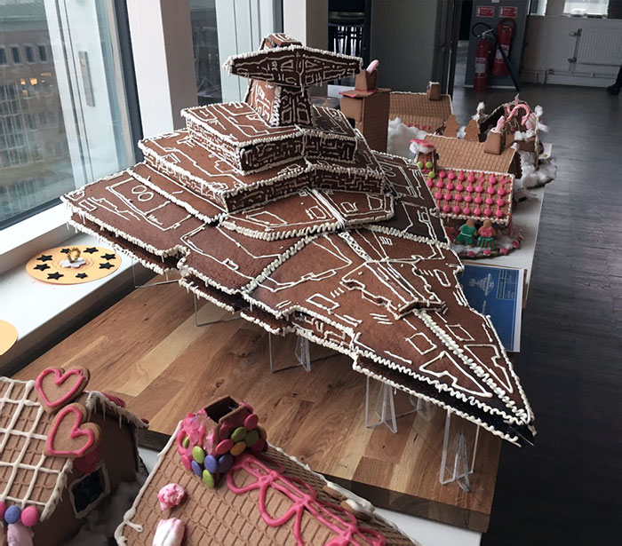 Gingerbread Imperial Star Destroyer