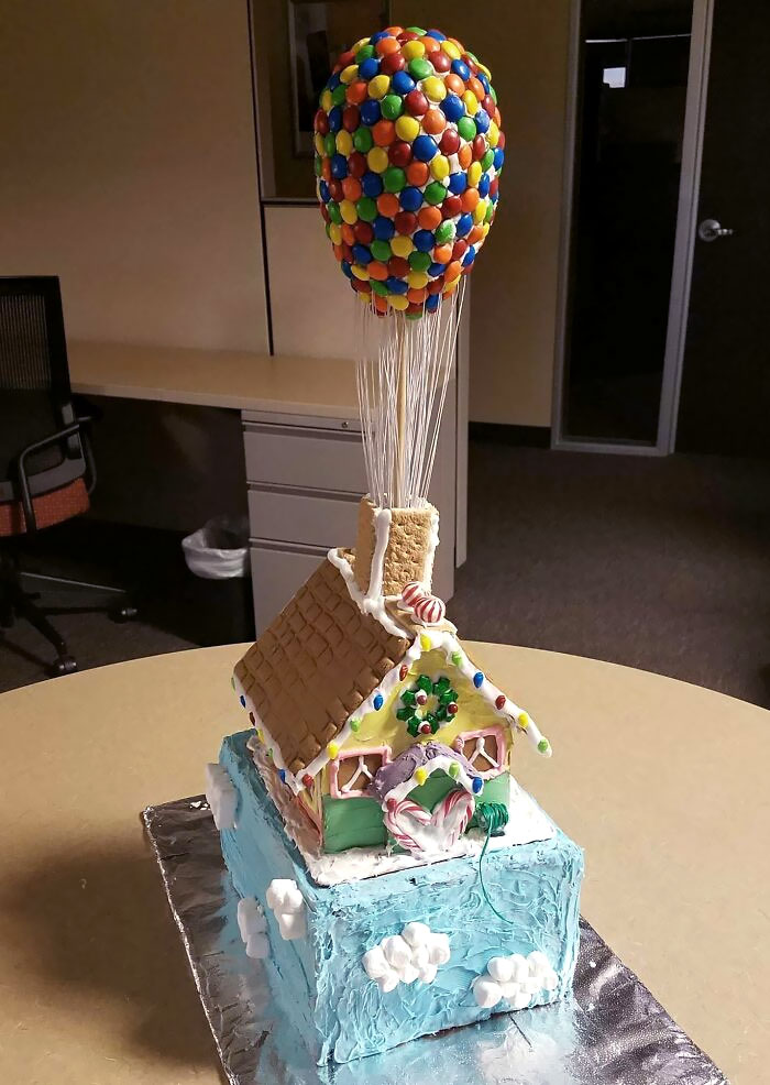 "Up" Gingerbread House