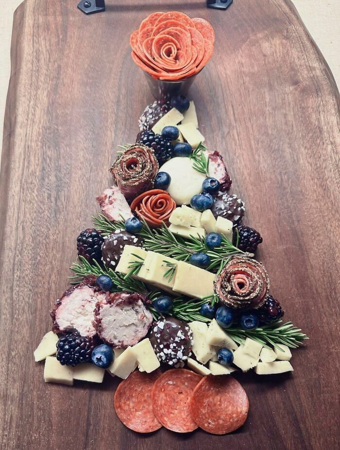Christmas Tree Snack Board