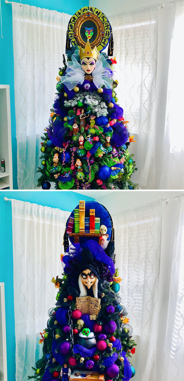 Snow White-Themed Christmas Tree