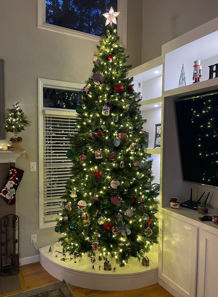 I Made A Christmas Tree Village Platform