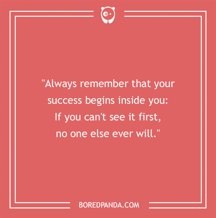 Inspirational quote on success from Chuck Norris on a red background. - 17