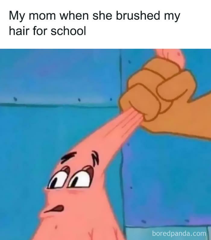 Cartoon character being pulled, illustrating hilariously relatable memes.