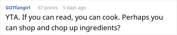 &ldquo;She's Your Girlfriend, Not Your Mommy&rdquo;: The Net Blasts Man For Demanding GF Cook For Him