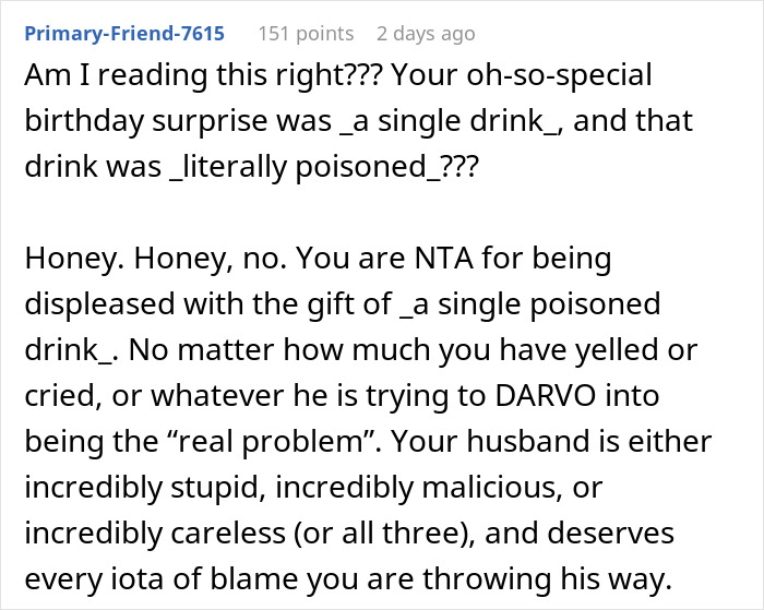 Husband Uses Essential Oil Instead Of Actual Peppermint In Wife&rsquo;s Gift, She Has A Panic Attack