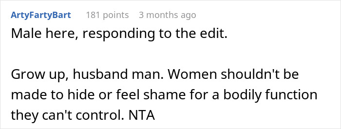 Woman Asks If It's Wrong To Leave Menstrual Pads Out Where A Male Guest Could See Them